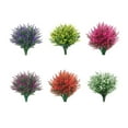 thumbnail image 4 of Flores Artificiales Naiovety 8 piezas decoración hogar DIY ramos boda amarillo, 4 of 6