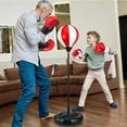 thumbnail image 2 of Big Punching Bag for Kids Included 2 Pack Boxing Gloves, Boxing Toys for Boys, Boxing Bag Sets with Height Adjustable Stand, for Boys & Girls Age 5 6 7 8 9 10 Years Old$$Sport & Recreation Other, 2 of 9