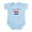 Sky Blue, variant on CafePress - Perfect Dutch 2 Infant Bodysuit - Baby Light Bodysuit, Size Newborn - 24 Months