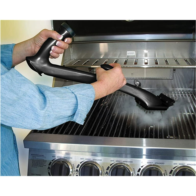 Grill Daddy GD12952S Pro Grill Brush Cleans BBQ Easily with Steam, High  Temperature, Weather Resistant Plastic Made in the USA-Black