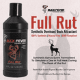 thumbnail image 2 of Buck Fever Full Buck Rut Scent (8 Oz) - Blacktail, Mule, Whitetail Deer Attractant – Non-Spoiling Synthetic Deer Scent for Mock Scrapes and Ground Scrapes – All Season Dominant Buck Hunting Scents, 2 of 5