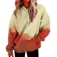 thumbnail image 3 of Sudadera para mujer, sudadera con capucha Tid Dye de gran tamaño con bolsillos, ropa de moda para invierno, 3 of 5