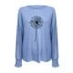thumbnail image 5 of Puntoco Abrigo De Mujer Camiseta De Manga Larga Estampada con Cuello Redondo para Mujer Liquidación De Navidad Puntoco Puntoco-194, 5 of 5