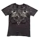 thumbnail image 1 of Camiseta con estampado de calavera para hombre, ropa gótica Y2K, camiseta de gran tamaño con cuello redondo Harajuku, camisetas de manga corta, ropa de calle, 1 of 4