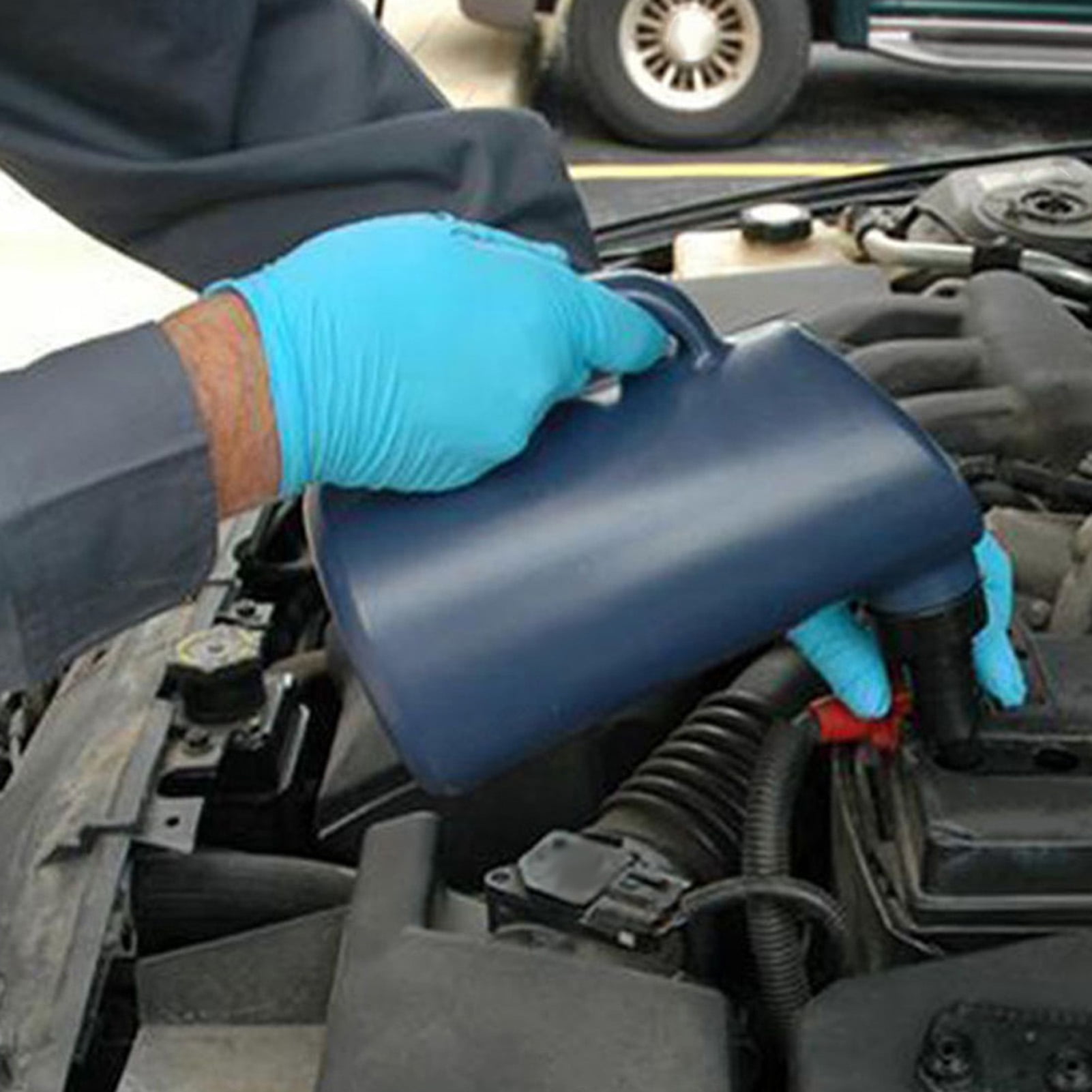 Mgaxyff Car Repairing Tool, Battery Filler Bottle, 2L Car Battery Filler Acid Liquid Filling