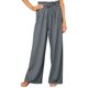 thumbnail image 3 of Sunloudy Pantalones casuales de pierna ancha para mujer, pantalones sueltos de longitud completa de cintura media atados de color sólido para damas, S / M / L / XL / XXL Sunloudy  S M L XL XXL, 3 of 7