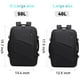 thumbnail image 2 of Mochila de viaje Victoriatourist 50L con puerto de carga USB, 2 of 8