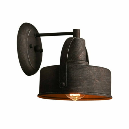 

Oukaning Retro Wall Lamp Porch Entryway Wall-Mounted Light Porch Sconce E26