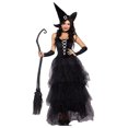 thumbnail image 1 of con cordones Wicked Halloween Adultos Mujer Disfraz Medieval Fancy Dress para Halloween Party Holiday - M METRO Sunnimix disfraz de bruja mujer, 1 of 8