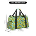thumbnail image 3 of Picia Lemon1 Print Travel Duffle Bag,Weekender Bags for Women with Shoe Compartment, Gym Duffel Bag with Wet Pocket, Hospital Bags for Labor and Delivery, 3 of 7