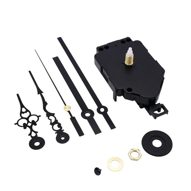 DIY Wall Clock Movement Mechanism with Hands Repair Shaft Also for Craft