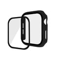 thumbnail image 1 of YSTINNG 2 Pack Hard PC Case with Tempered Glass Screen Protector for Apple Watch Series 8/7 Ultra-Thin Scratch Resistant A311-001, 1 of 5