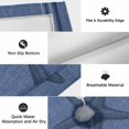thumbnail image 5 of Navy Blue Starfish Outdoor Rug for Patio/Deck/Porch, Non-Slip Large Area Rug 3 x 5 Ft, Coastal Summer Beach Ocean Buralp Indoor Outdoor Rugs Washable Area Rugs, Reversible Camping Rug Carpet Runner, 5 of 8