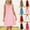 Pink, variant on Gunia Teen Girls Hawaiian Dress Swim Cover Up Sleeveless Tank Dresses Sundress For Holiday Beach Pink Dress For Girls 4-14 Years