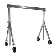Vestil Manufacturing AHA-15-12-10-PNU 12 x 10 in. Adjustable Height Aluminum Gantry Crane with Pneumatic Caster
