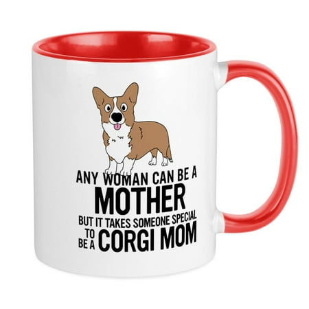 

CafePress - Corgi Mom Mugs - Ceramic Coffee Tea Novelty Mug Cup 11 oz