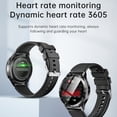 thumbnail image 4 of Destyer HD Bluetooth Calls Smart Watch For Men Waterproof Screen Ultras-thin Smart Watches For Men Silver grey glue, 4 of 6