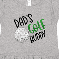 thumbnail image 4 of Inktastic Dad's Golf Buddy with Golf Ball Girls Toddler Dress, 4 of 5