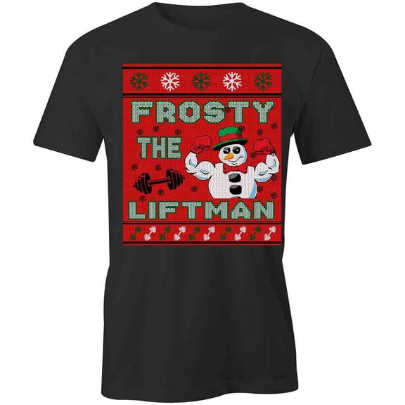Frosty The Liftman T-Shirt | White Tee Gift