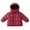 Red, variant on Jalioing Girls Winter Puffer Jacket Kids Lightweight Hooded Quilted Coat Fashion Thermal Quilted Outerwear with Pocket