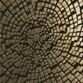 thumbnail image 1 of Ahgly Company Machine Washable Indoor Square Transitional Copper Brown Area Rugs, 8' Square, 1 of 7