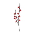 thumbnail image 2 of Elegant Fake Plum Blossom Branch Lifelike Silk Flower Decor , for Table Centerpieces, Wedding Arrangements , Home and Office Decor, 2 of 8