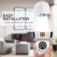 thumbnail image 5 of Minicámara CCTV Inalámbrica con Doble Lente para Casa Inteligente, Wifi, E27, Visión por Infrarrojos, Seguridad en Red, IP., 5 of 5