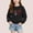 Black, variant on LJEFF Girl's Valentine's day Sweatshirt, Regular Fit Casual Crew Neck Heart Print Tee for Kids Gray Size 7-8 T