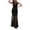 Black, variant on Ketyyh-chn99 Cocktail Dresses for Women Summer Dress Female Party Dress Casual Ball Gown Evening Solid Elegant Maxi Dress Gold,S