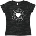 thumbnail image 3 of Inktastic Heart Valentine Day Girls Women's T-Shirt, 3 of 5