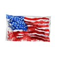 thumbnail image 4 of Uanit 4 Of July Towels Ultra Fine Fiber Beach Towel Quick Drying Sports Towel with American Flag Print for Adults, 4 of 5
