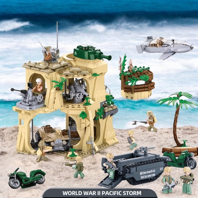 General Jim's Toys & Bricks Battle of Iwo Jima WWII Military