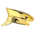 thumbnail image 3 of Accesorios de vestuario de sombrero de para la fiesta de baile Halloween Stage Performance Oro, 3 of 8