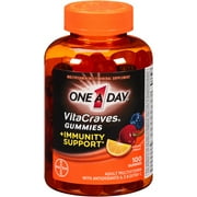 One A Day VitaCraves Immunity Support Adult (100 Count, Assorted Flavors) Multivitamin Gummies