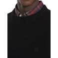 thumbnail image 6 of Chaps Men's & Big Men's Solid Cotton Crewneck Sweater, Sizes S-2XL, 6 of 7