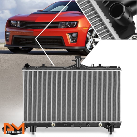 PM PERFORMOTOR for 12-15 Chevy Camaro 6.2L 7.0L AT Factory Style Aluminum Radiator DPI-13345
