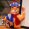 thumbnail image 1 of Jouet en Peluche Chat 3D Animal en Peluche Transformable Docteur Gentleman Cowboy Plusieurs Styles, 1 of 7