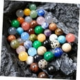 thumbnail image 4 of Topboutique Crystal Beads 100 Pcs Natural Stone Beads 8mm Round Loose Gemstones Beads Multicolor Beads for Jewelry Making DIY Bracelet Necklace Earrings Gifts for Women,1.2mm Hole Beads, 4 of 6