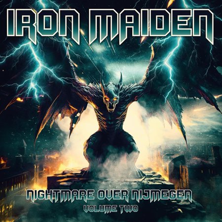 Iron Maiden Nightmare Over Nijmegen - Volume 2 (Vinyl Record) 12 Album Coloured Vinyl