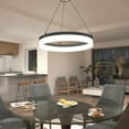 thumbnail image 4 of Artika Optical LED Pendant, Black, 4 of 6