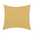 thumbnail image 1 of Square 10' Canopy Sun Sail Shade Garden Cover UV Protector Sand, 1 of 10