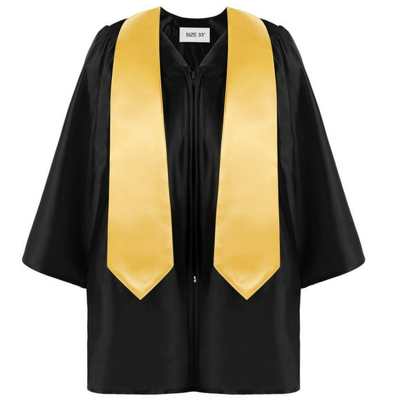 Dyfzdhu Boys Girls Preschool Kindergarten Unisex Graduation Gown Set With Graduation Sash Without Cap For Child Size 2-12 Years