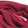 thumbnail image 4 of Premium Two Tone Reversible Soft Knit Fringe Shawl Wrap Poncho Cape, 4 of 5