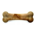 thumbnail image 3 of Pet Qwerks BarkBone Natural Instincts Bacon Infused Original Nylon Bone Dog Chew Toys for Aggressive Chewers - Real Bacon, Medium, 3 of 5