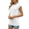 thumbnail image 6 of LADIGASU Women's Spring And Summer Round Neck Printed Short Sleeved Casual Pullover, 6 of 9