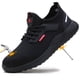 thumbnail image 5 of Zapatos de seguridad para hombres y mujeres, zapatos de trabajo, protección con punta de acero, cesta de seguridad transpirable ultraligera e indestructible, Unisex brillar Hogar, 5 of 5