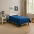 thumbnail image 1 of Base de cama individual estilo moderno Condesa con estructura de metal y madera tapizada en tela gris, 1 of 8