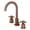 Antique Copper, variant on Fauceture FSC8929DX Concord Widespread Bathroom Faucet, Polished Nickel