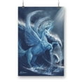thumbnail image 1 of Water Pegasus Poster - Anthony Chirstou Designs,, 1 of 3