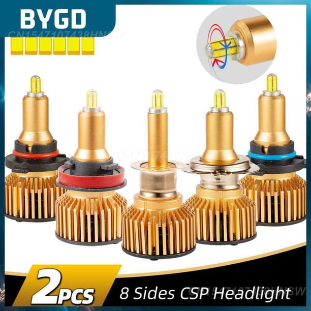 High Power Auto Light Lamp Bulb H1 H7 9005 9006 Plug&play Led Headlight High Brightness Car Accessories Auto Lights Lamp Bulb6000K100W 12000LM&H8 H9 H11 He Qiyong unisex